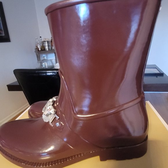Michael Kors Rain Boots Bling-Bling - Picture 7 of 11